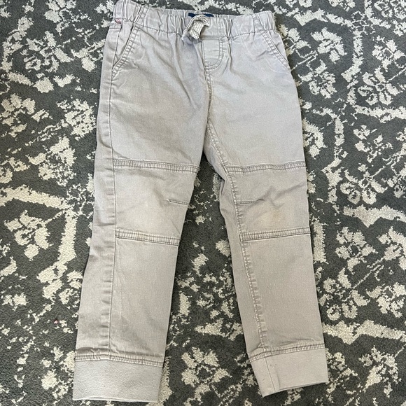 Andy & Evan toddler gray moto jogger pant 4T - Picture 2 of 5